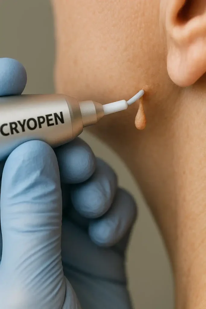 Cryopen for skin tags removal Wembley speak to our team today!