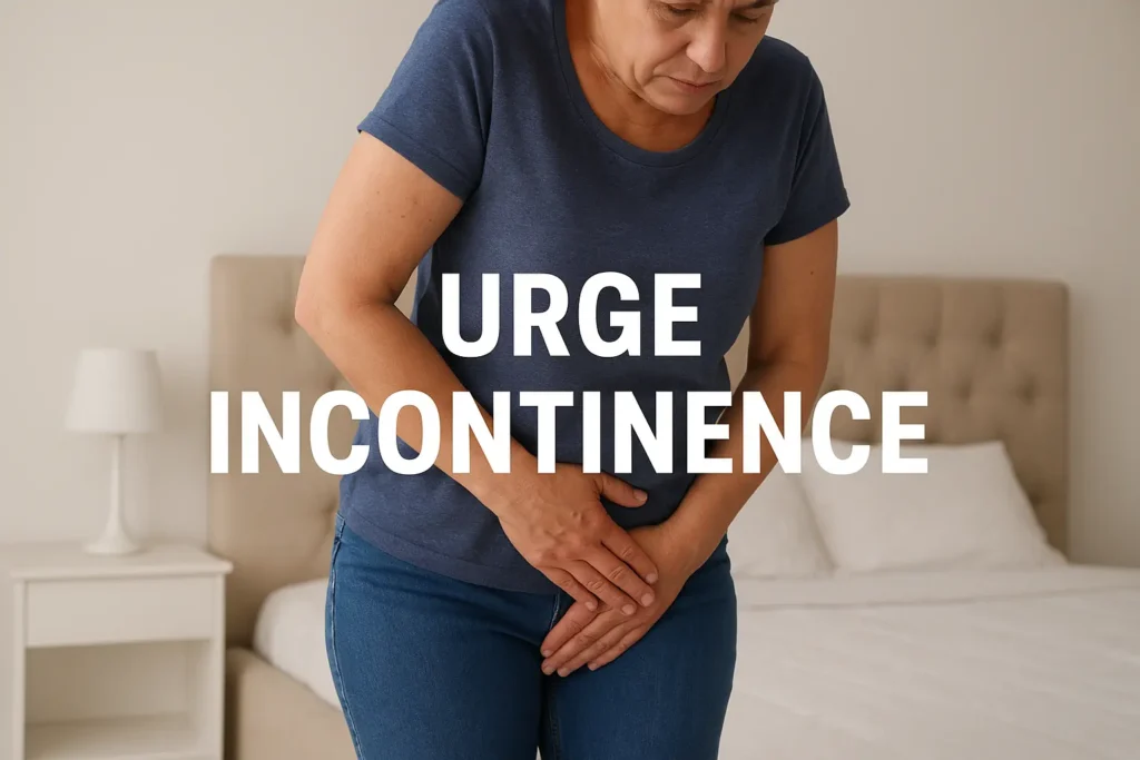 how to manage urge incontinence Wembley symptoms